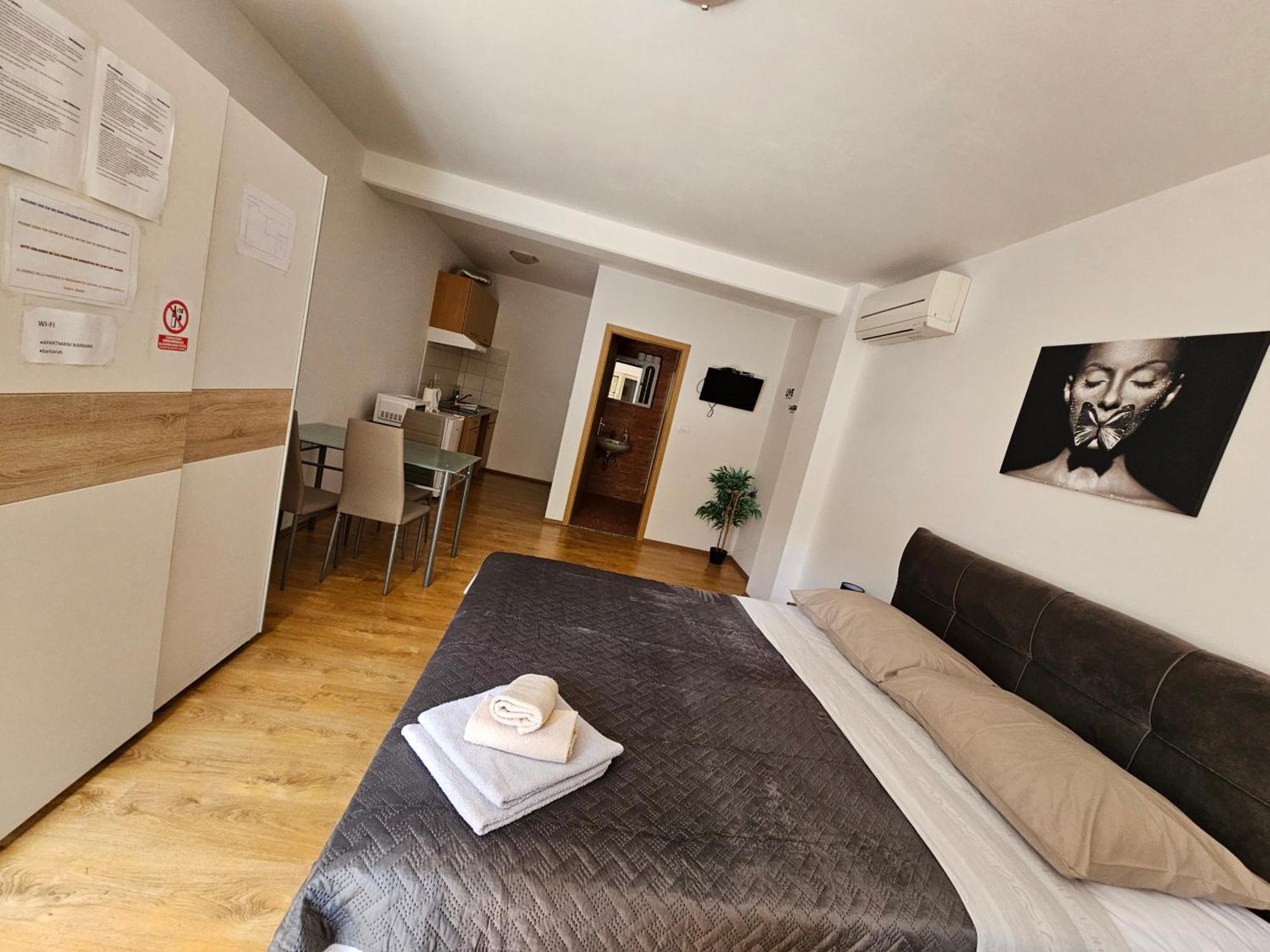 Apartmani Barbara Brseč Exterior foto